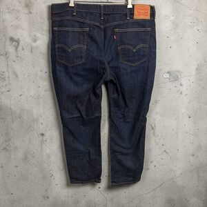 Levis 541 Athletic Taper Jeans Mens 40x32 Dark Wash Indigo Stretch Denim